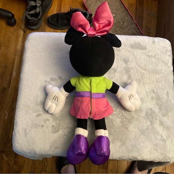 Vintage 1990's Mattel Arco Disney 16" Talking Minnie Mouse Plush - Works - Picture 4 of 5